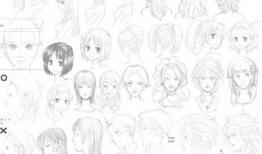 漫画头发100种画法,漫画中的百种魅力展现